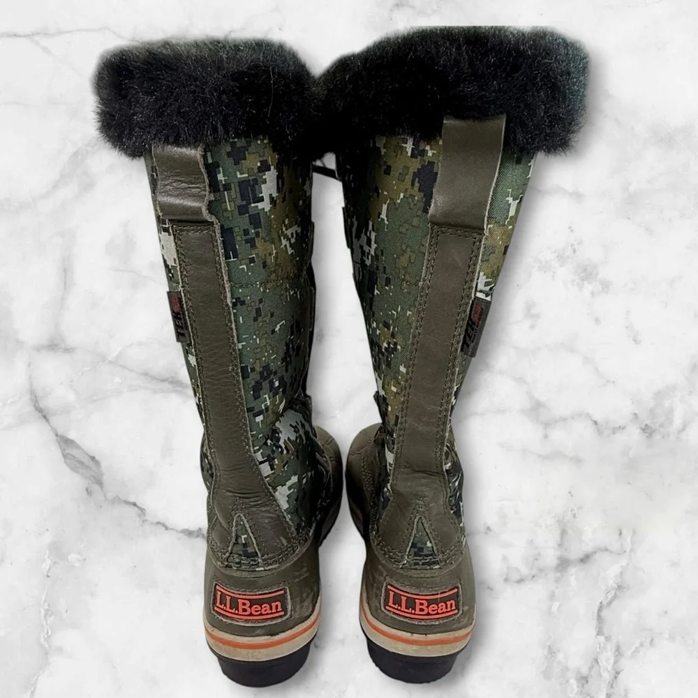 L.L. Bean women's Rangeley Insulated Pac Tall Winter Boots size 9
